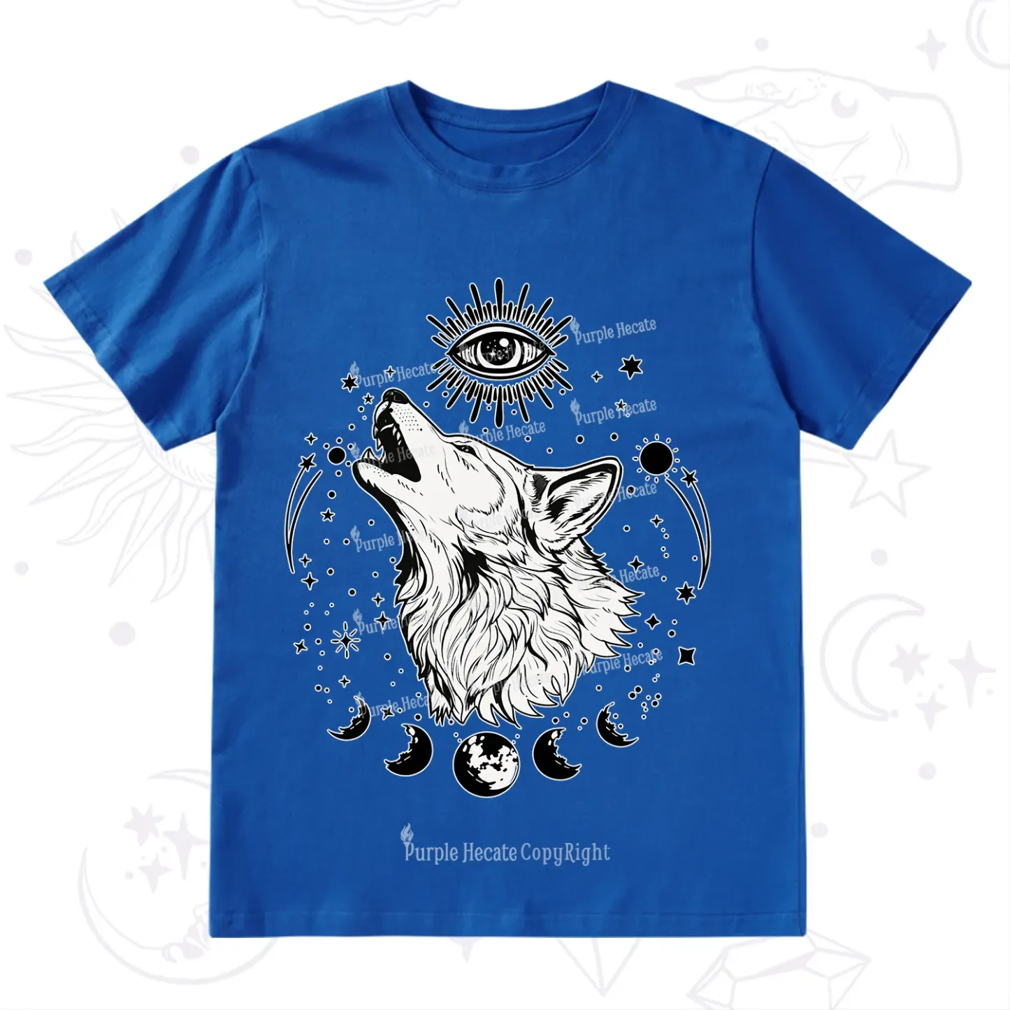 Purplehecate Howling Wolf T-Shirt