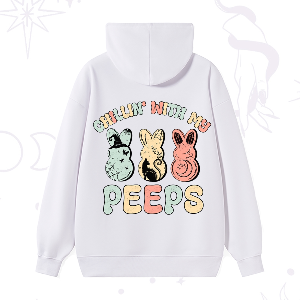Purplehecate Chillin With My Peeps Hoodie