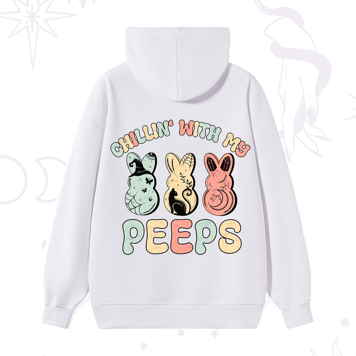 Purplehecate Chillin With My Peeps Hoodie