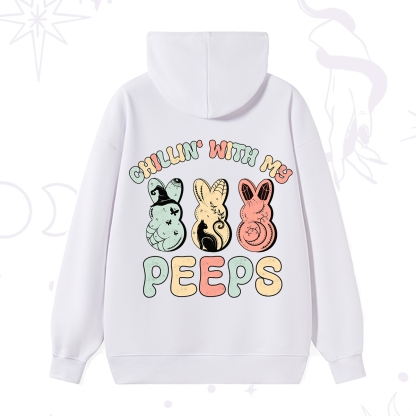 Purplehecate Chillin With My Peeps Hoodie