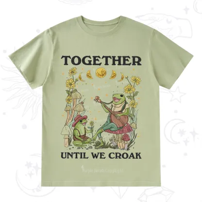 Purplehecate Together Until We Croak Frog T-Shirt