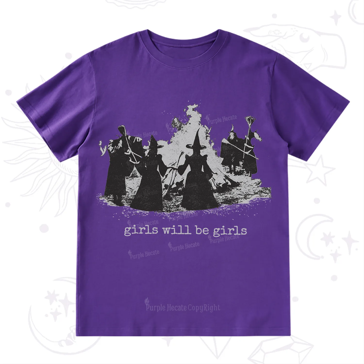Purplehecate Girls Will Be Girls T-Shirt