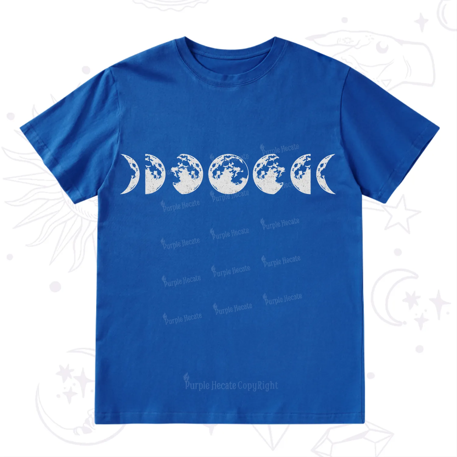 Purplehecate Moon Phases T-Shirt