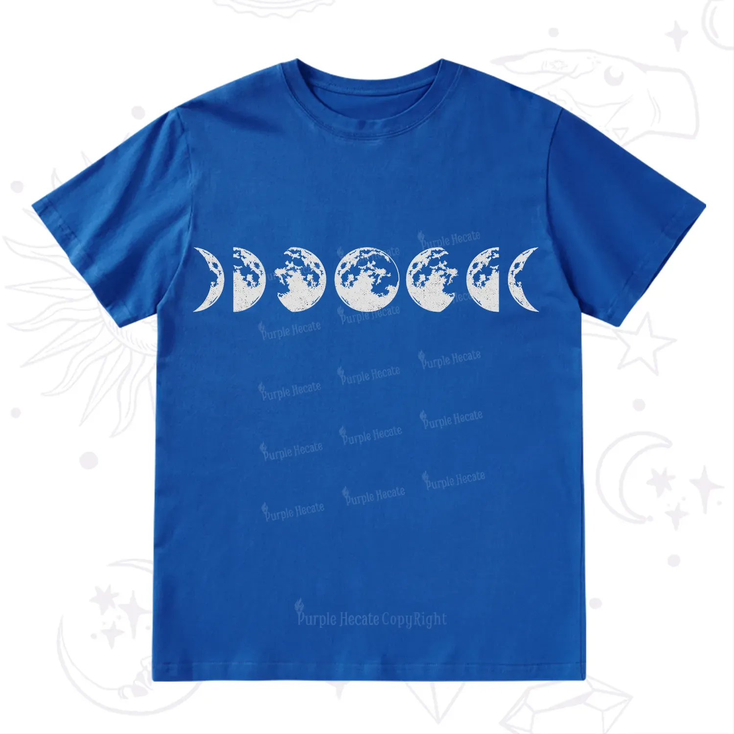 Purplehecate Moon Phases T-Shirt