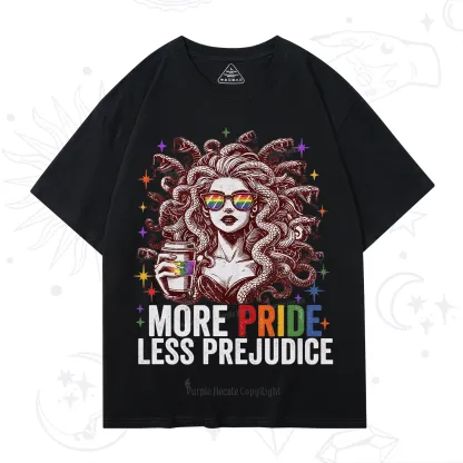 Purplehecate More Pride Less Prejudice Medusa T-Shirt