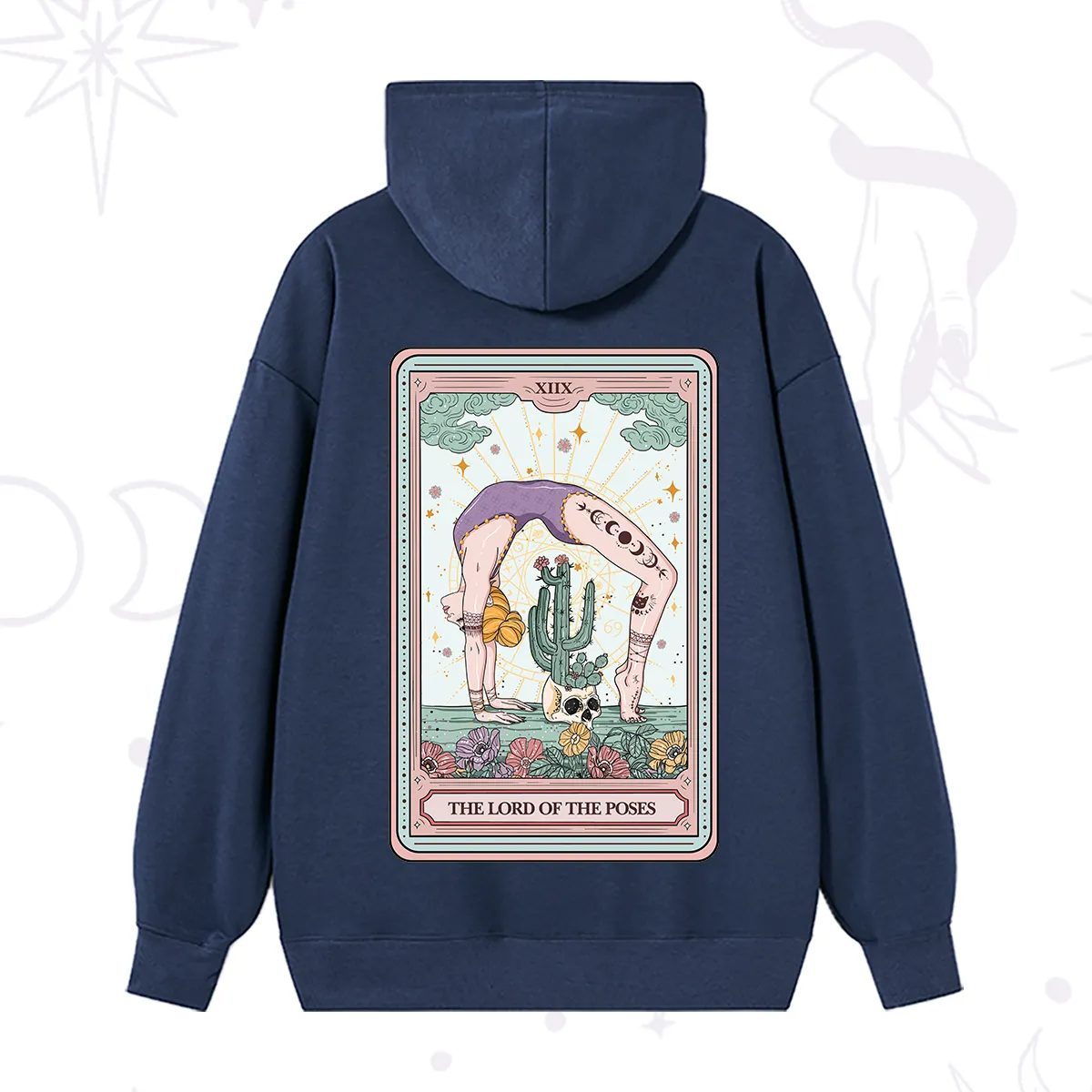 Purplehecate The Lord Of The Poses Tarot Hoodie
