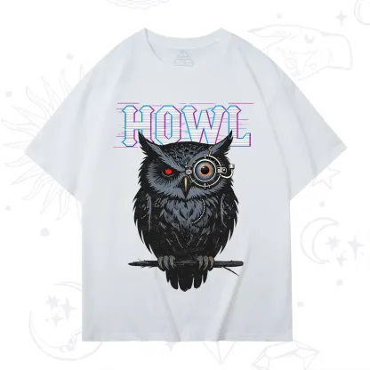 Purplehecate Howl Owl T-Shirt