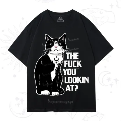 Purplehecate The Fuck You Lookin At T-Shirt