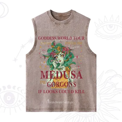 Purplehecate Medusa The Gorgons Washed Tank