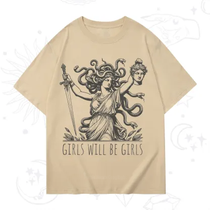 Purplehecate Girls Will Be Girls Medusa T-Shirt