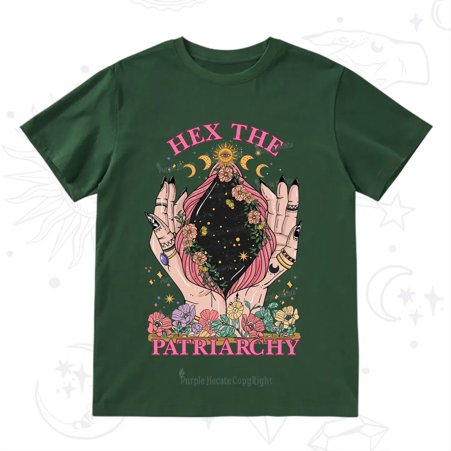 Purplehecate Hex The Patriarchy T-Shirt