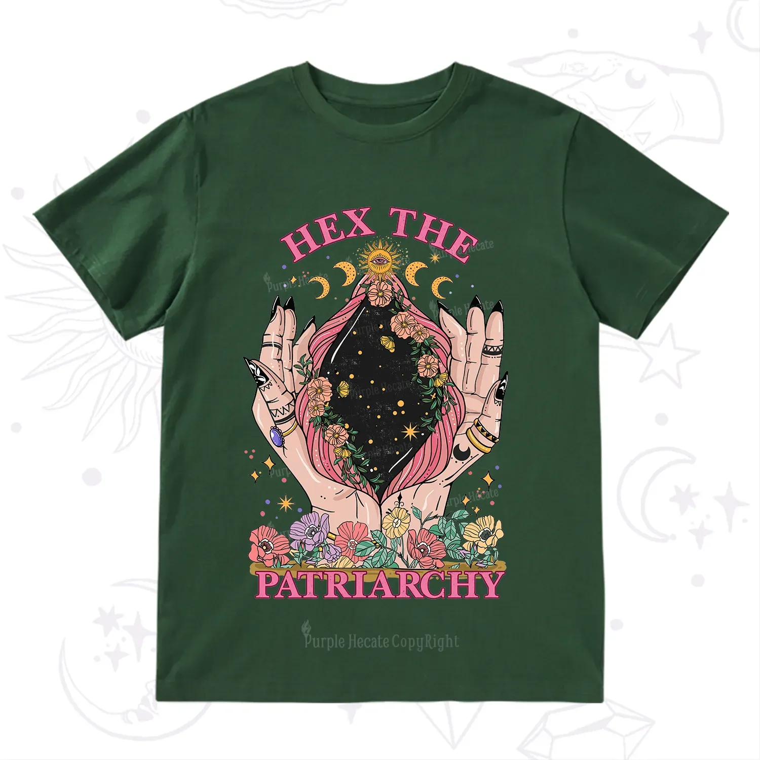 Purplehecate Hex The Patriarchy T-Shirt