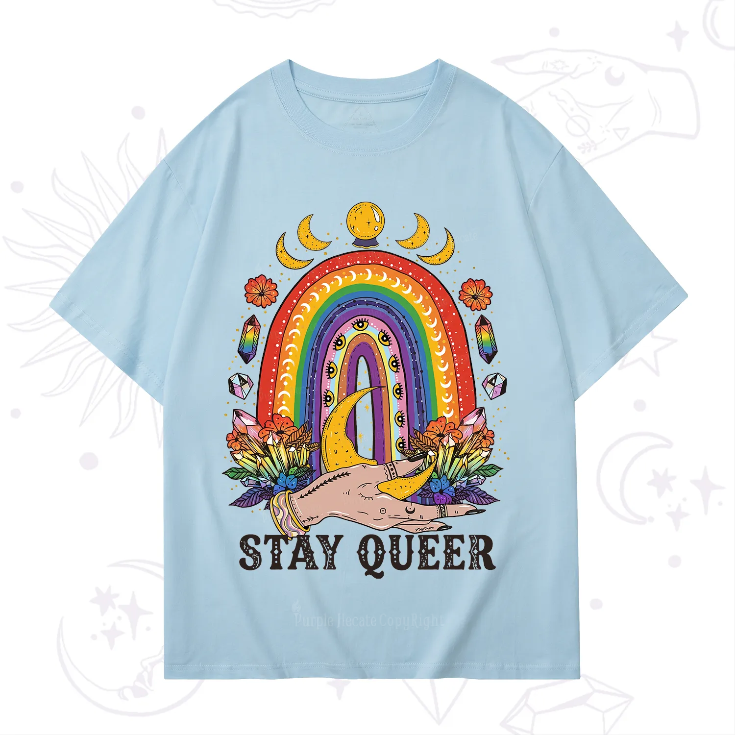Purplehecate Stay Queer T-Shirt