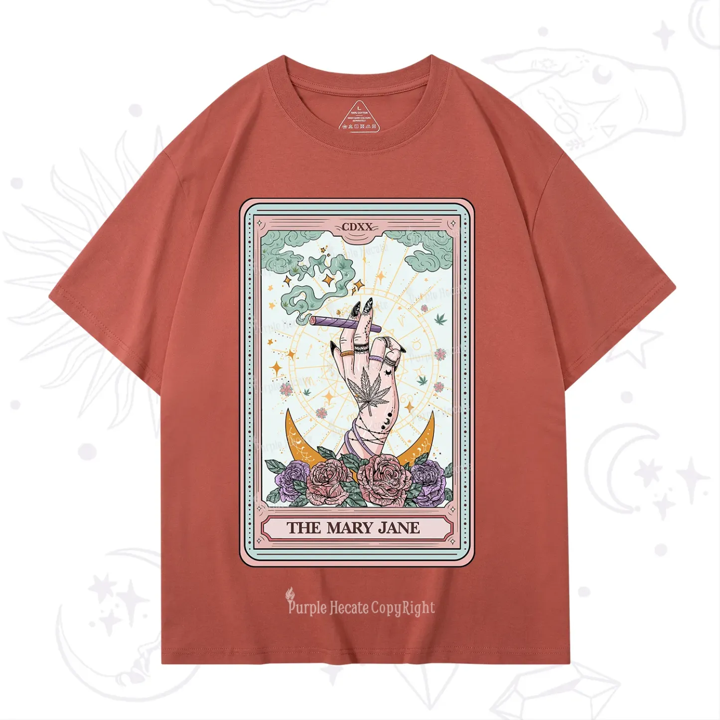 Purplehecate The Mary Jane Tarot T-Shirt
