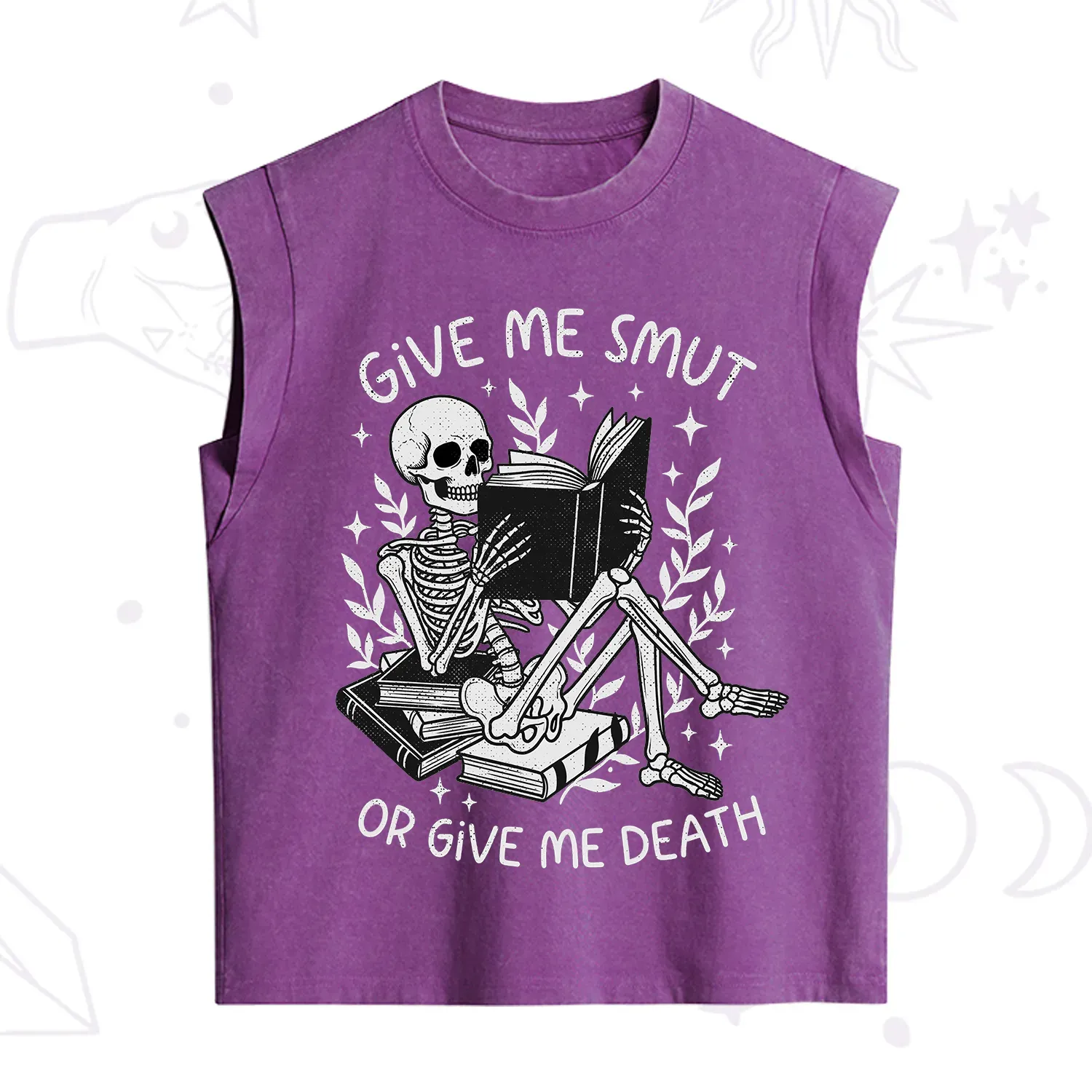 Purplehecate Give Me Smut Or Give Me Death Vintage Washed Tank