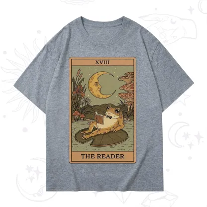 Purplehecate The Reader Frog Tarot T-Shirt