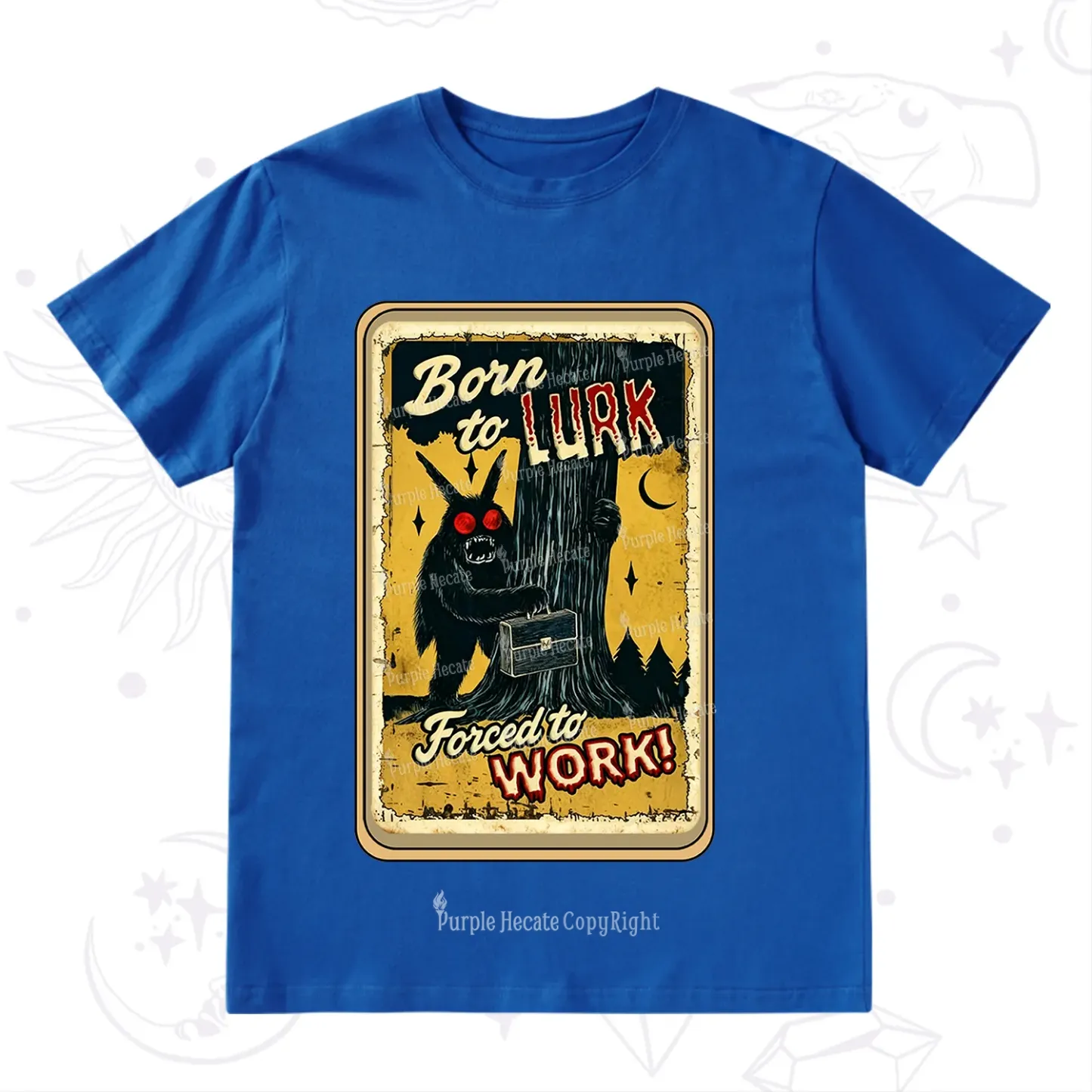 Purplehecate Cryptid Mothman Horror T-Shirt