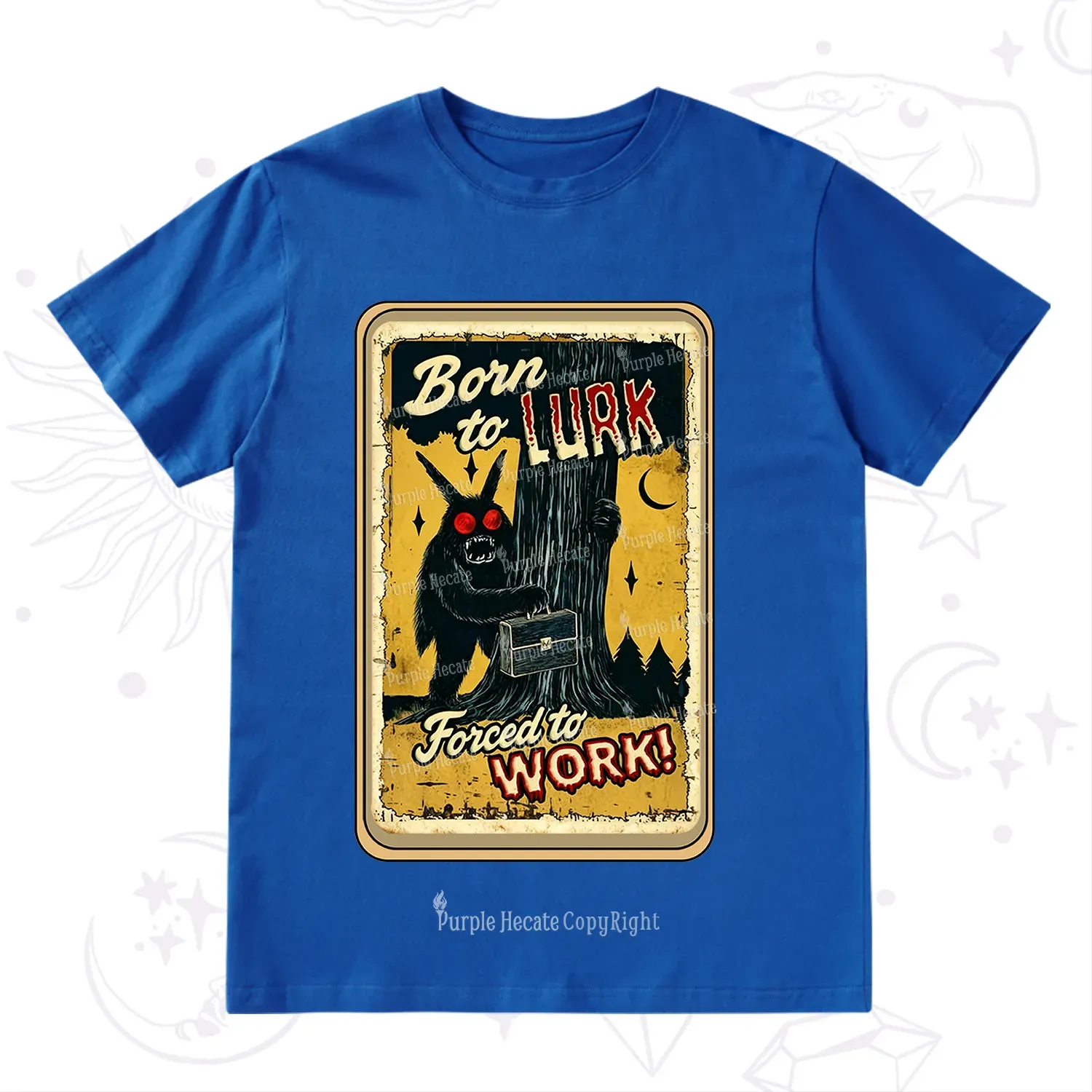 Purplehecate Cryptid Mothman Horror T-Shirt