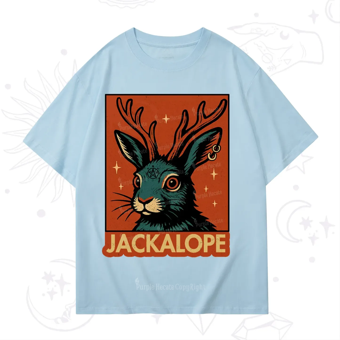 Purplehecate Funny Jackalope T-Shirt