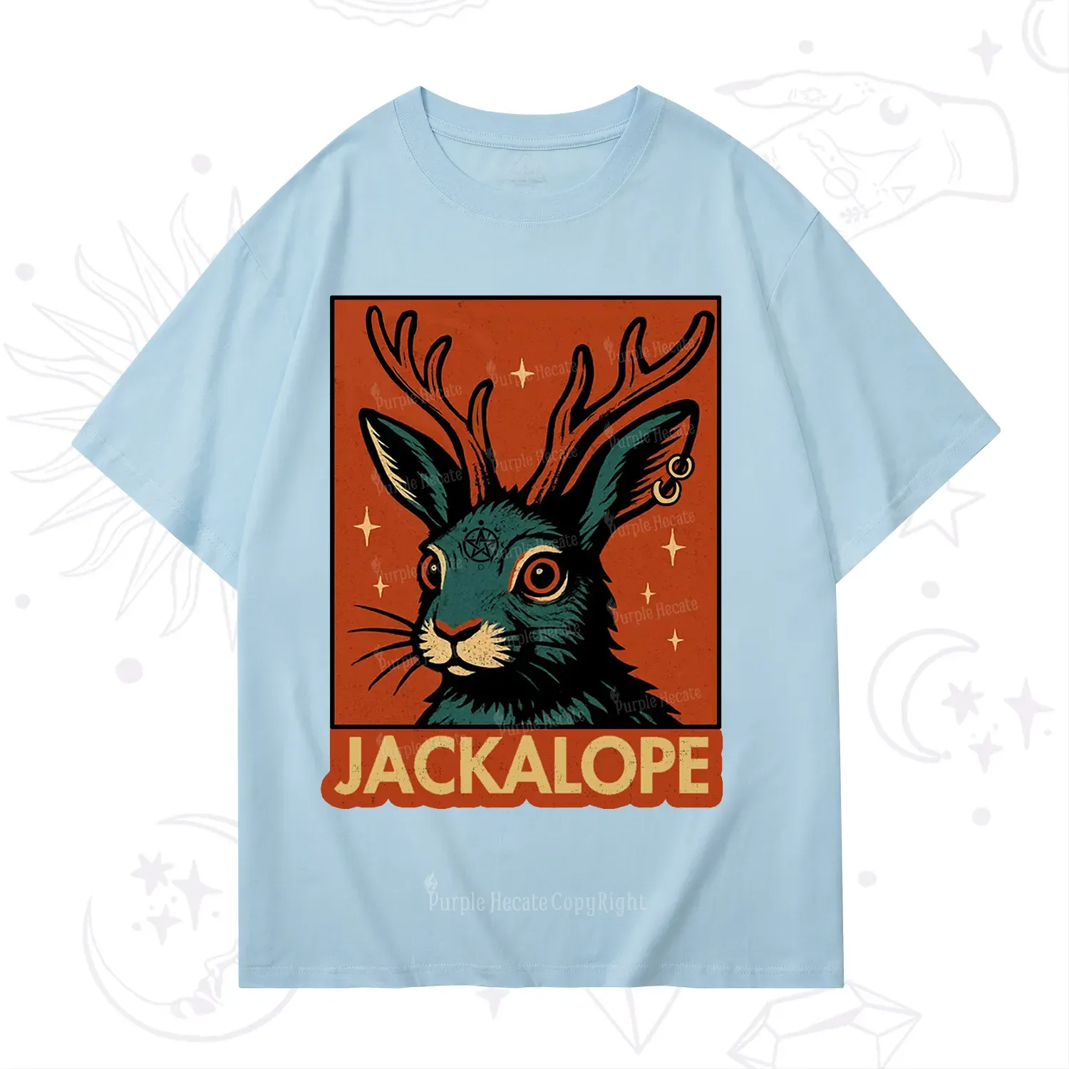 Purplehecate Funny Jackalope T-Shirt