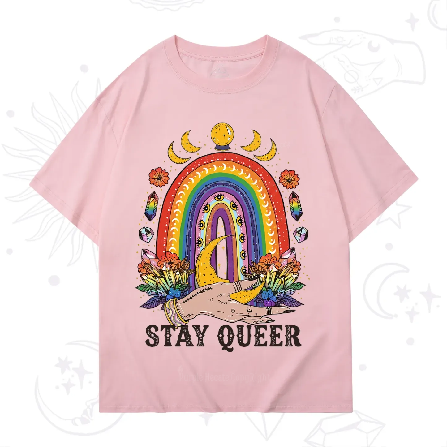 Purplehecate Stay Queer T-Shirt