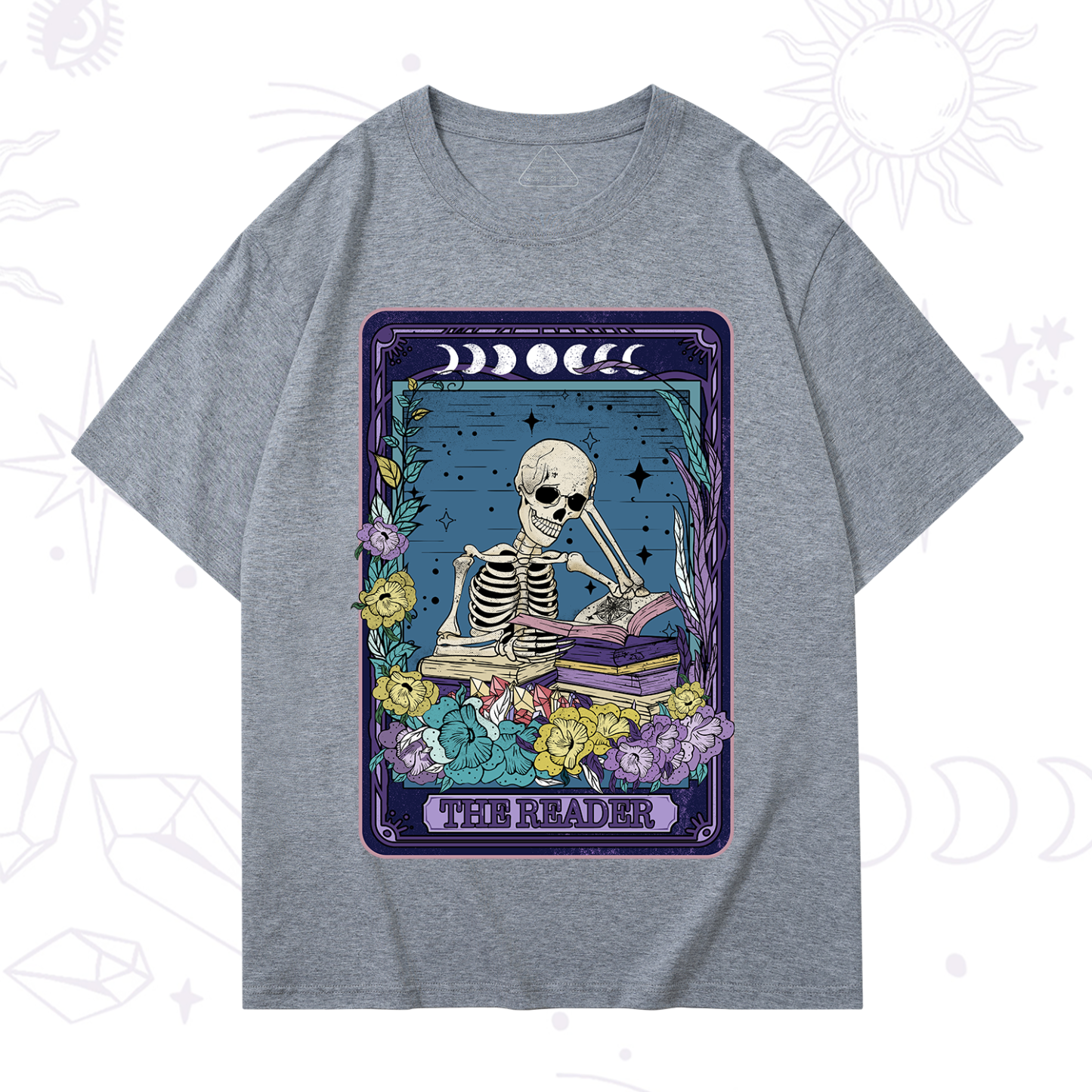 Purplehecate The Reader Tarot Card T-Shirt
