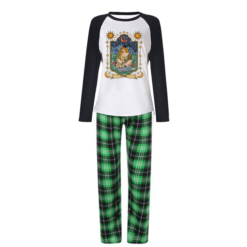 Purplehecate Virgo Zodiac Christmas Pajamas