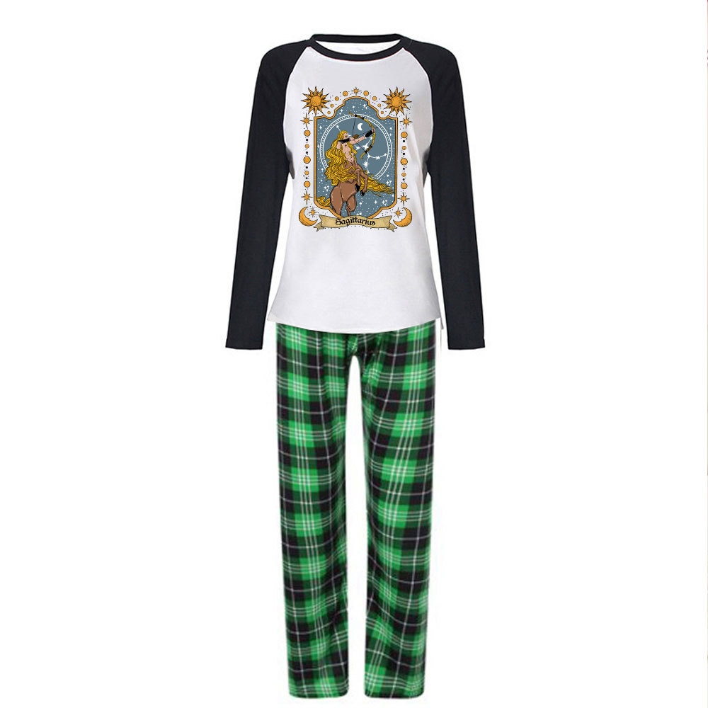 Purplehecate Sagittarius Zodiac Christmas Pajamas