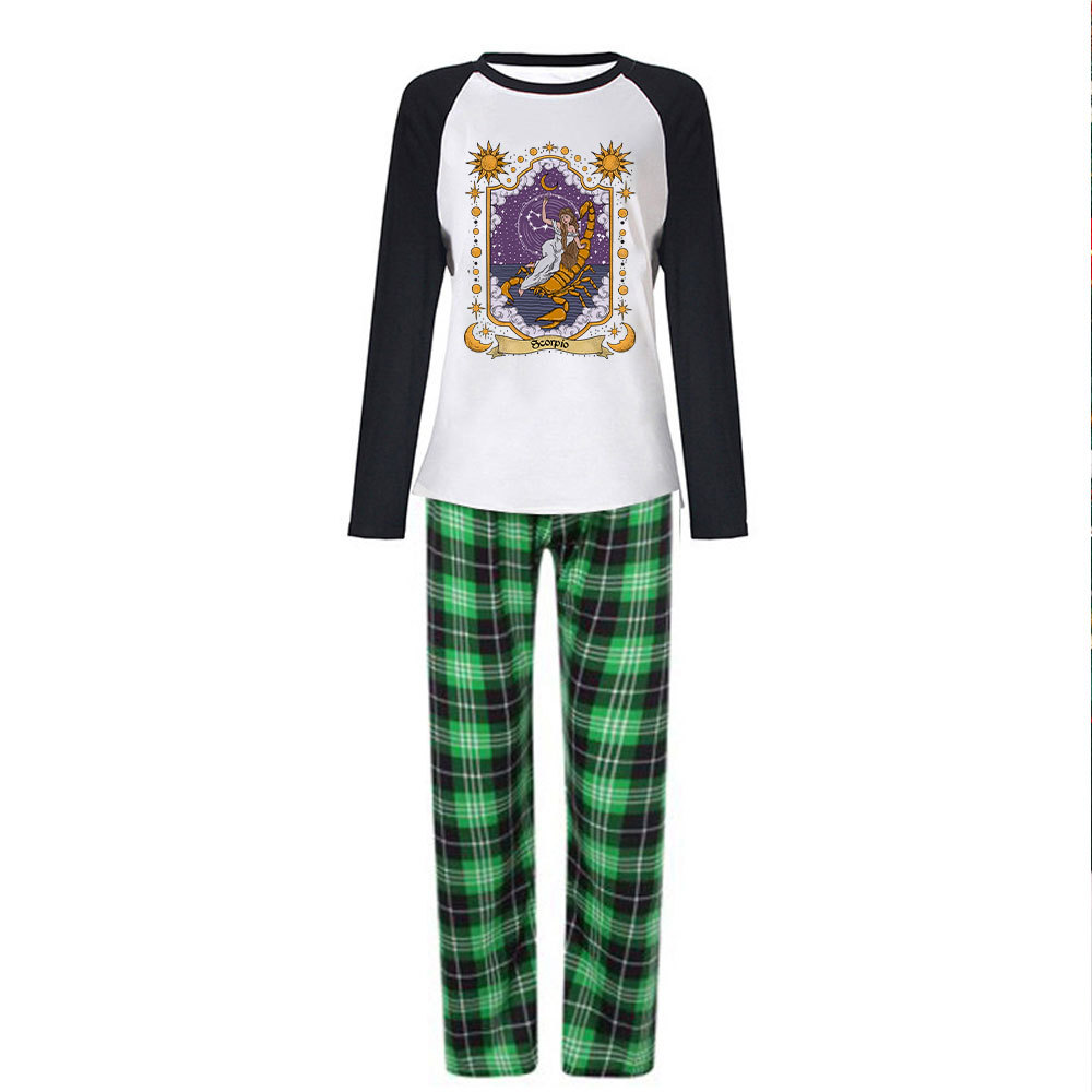 Purplehecate Scorpio Zodiac Christmas Pajamas