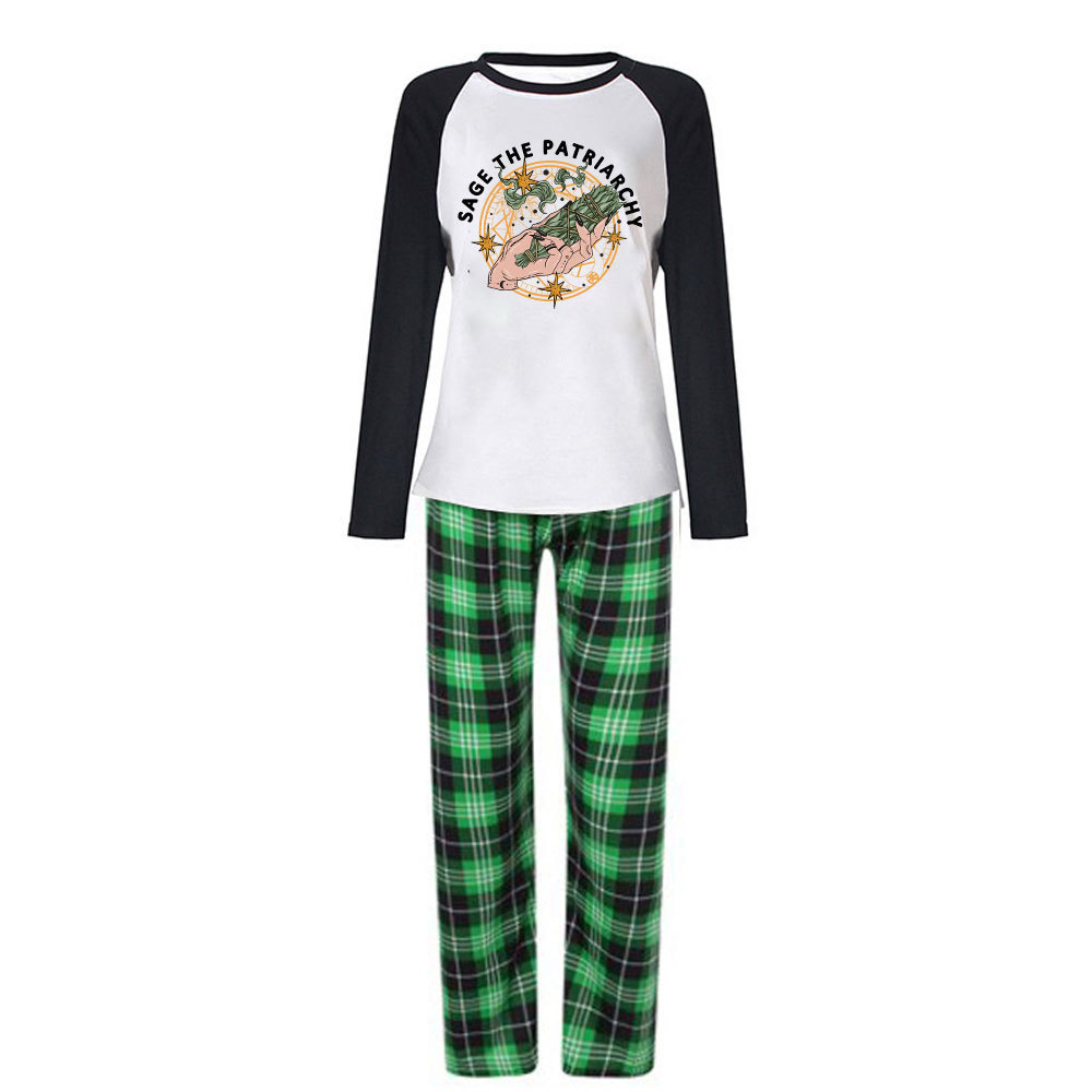 Purplehecate Sage The Patriarchy Christmas Pajamas