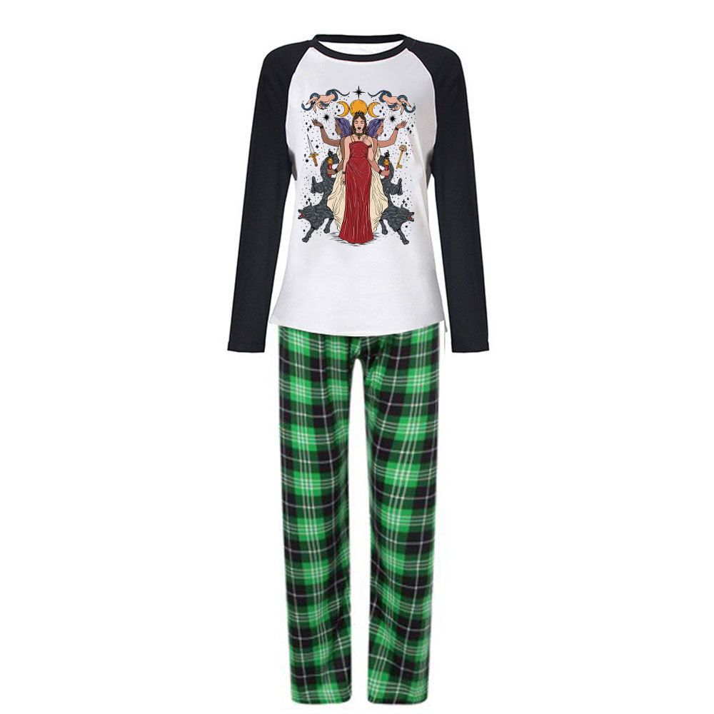 Purplehecate The Triple Goddess Hecate Christmas Pajamas