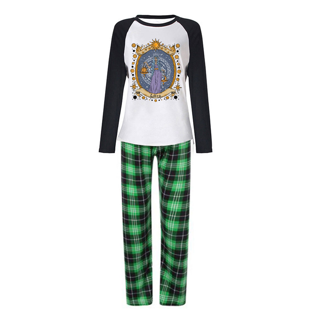 Purplehecate Celestial Libra Zodiac Christmas Pajamas