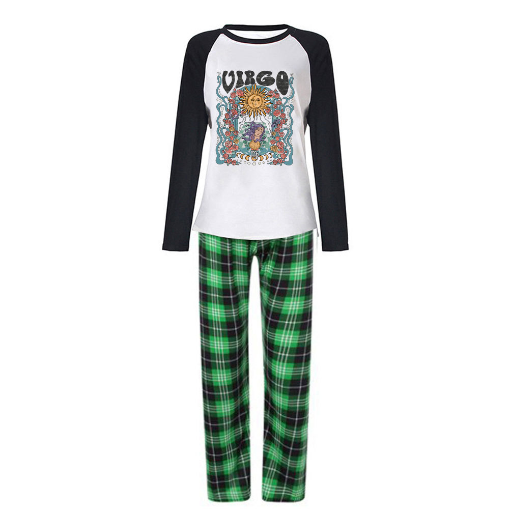 Purplehecate Virgo Spirit Zodiac Christmas Pajamas