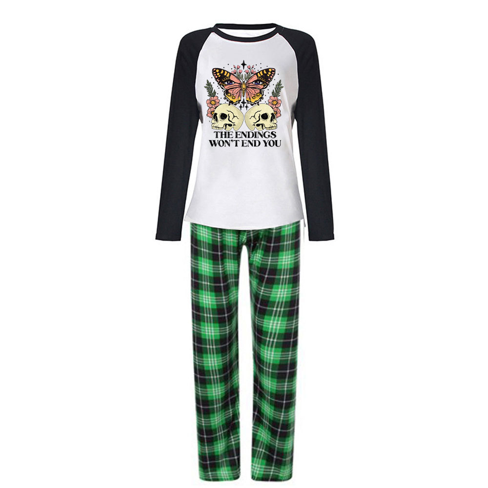 Purplehecate The Endings Won't End You Christmas Pajamas