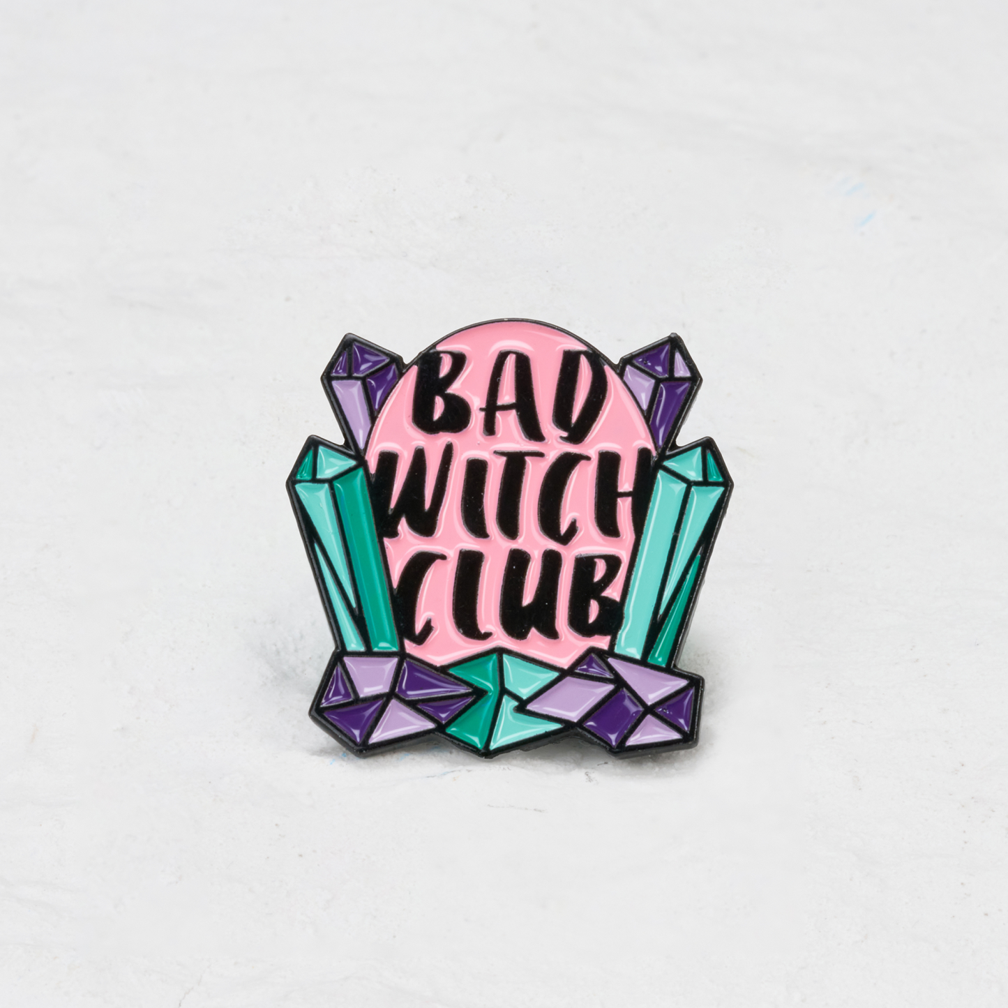 Purplehecate The Bad Witch Club Pin