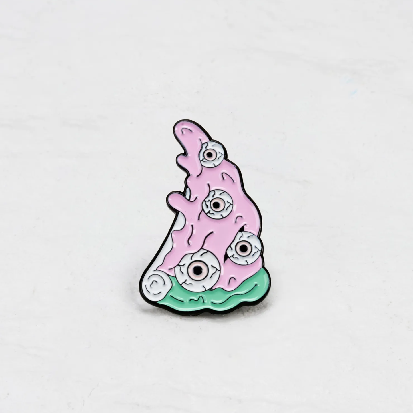 Purplehecate Magic The Pizza with Eyeballs Pin