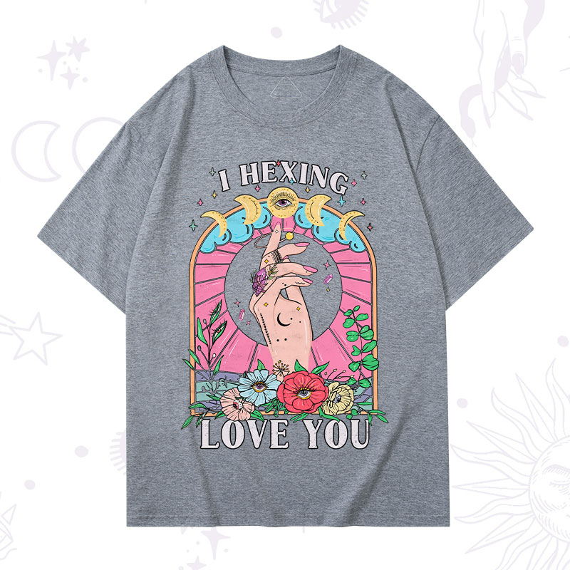 Purplehecate I Hexing Love You T-Shirt