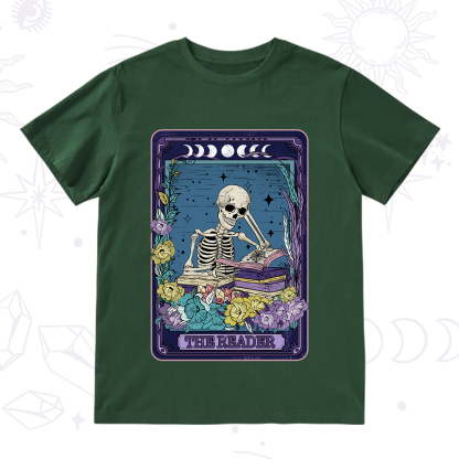 Purplehecate The Reader Tarot Card T-Shirt