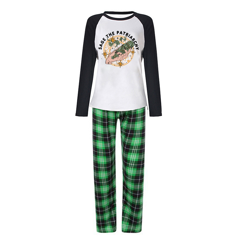 Purplehecate Sage The Patriarchy Christmas Pajamas