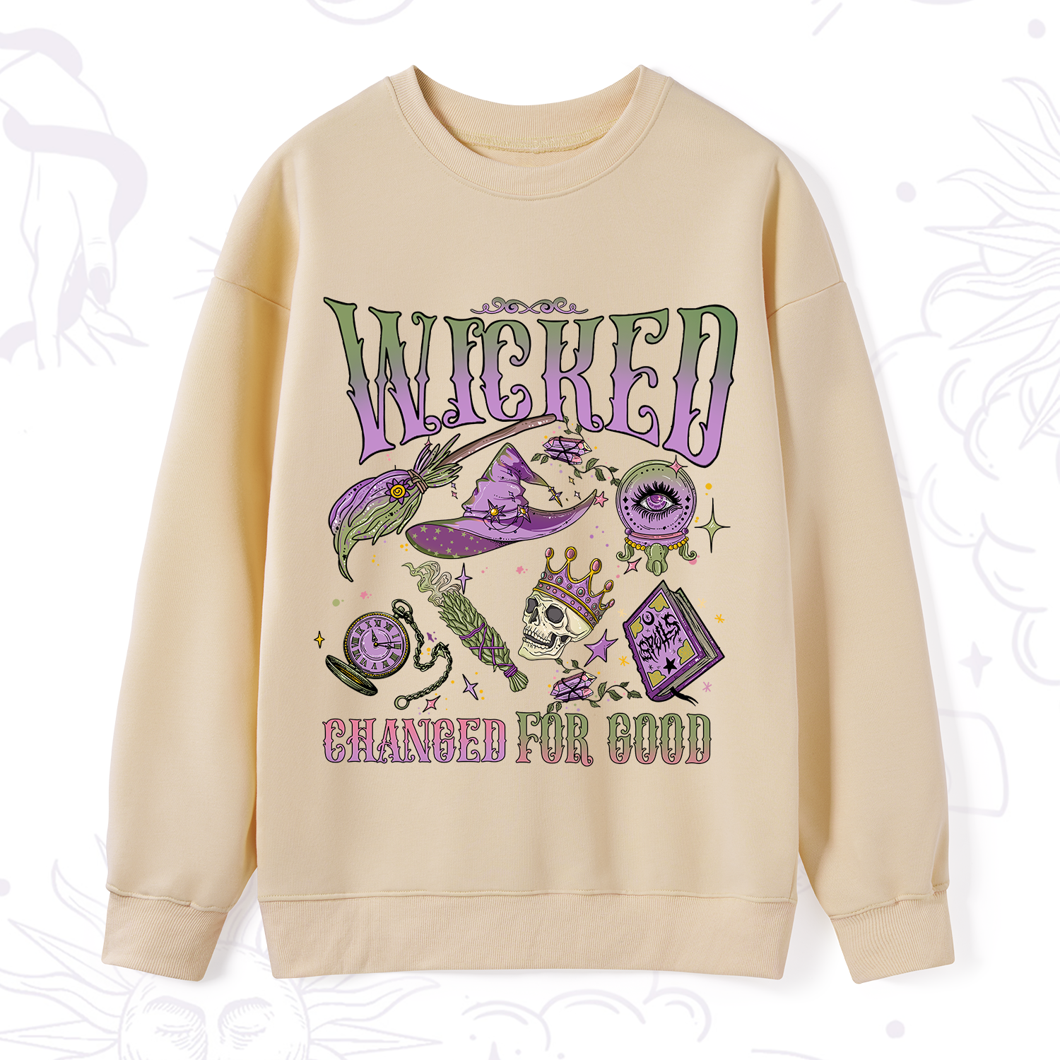 Purplehecate Wicked Changed For Good Sweatshirt