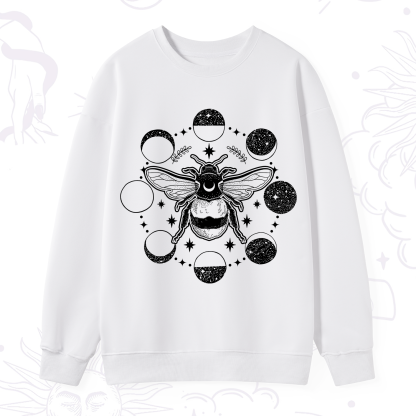 Purplehecate Moon Bee Sweatshirt