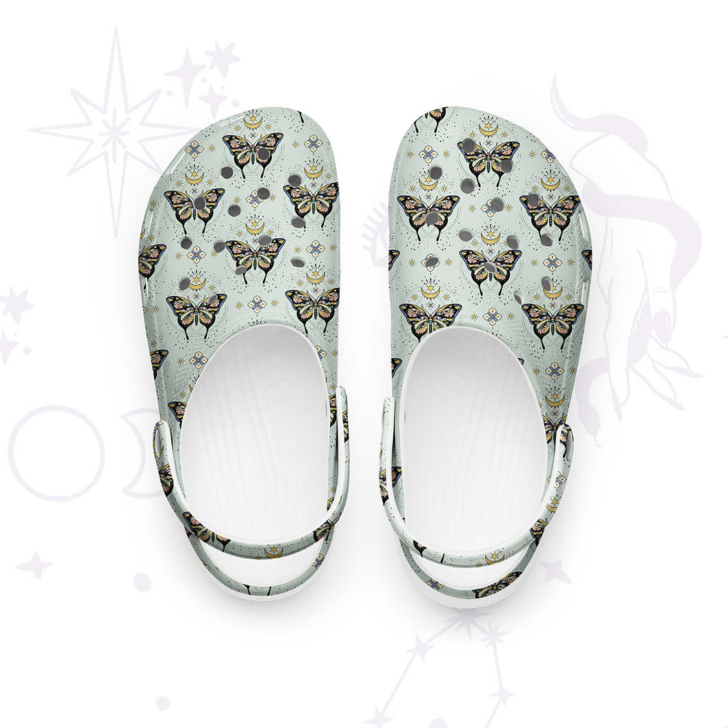 Purplehecate I Am Opening Rubber Clogs