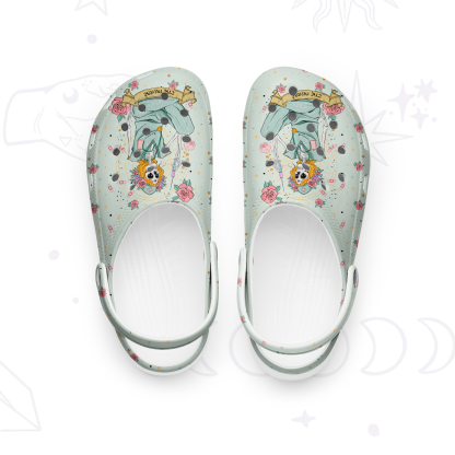 Purplehecate The Nurse Tarot Rubber Clogs