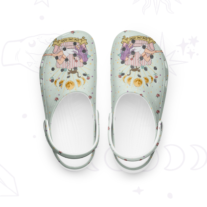 Purplehecate The Dog Mom Tarot Rubber Clogs
