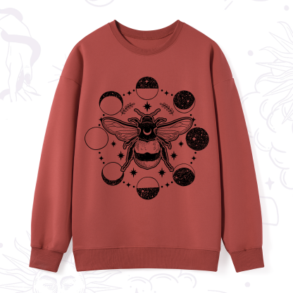 Purplehecate Moon Bee Sweatshirt