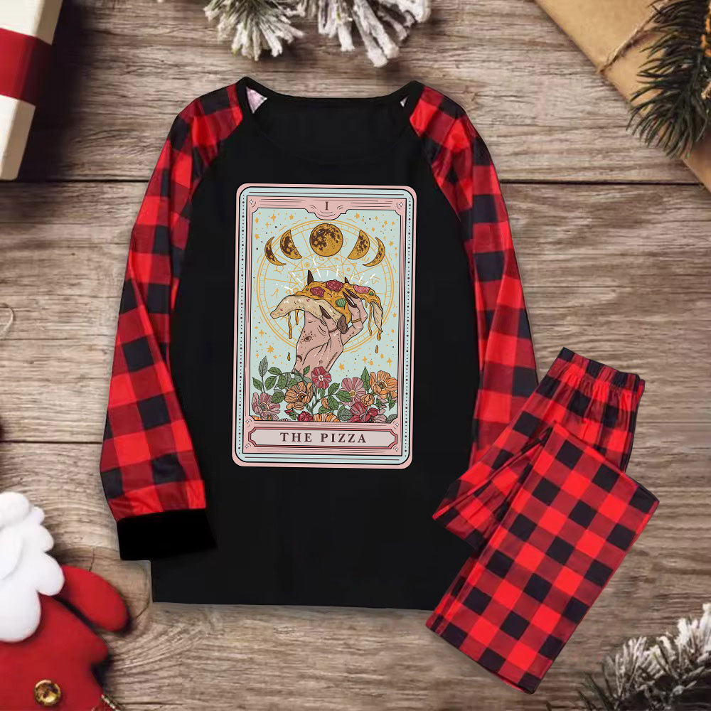 Purplehecate The Pizza Tarot Christmas Pajamas