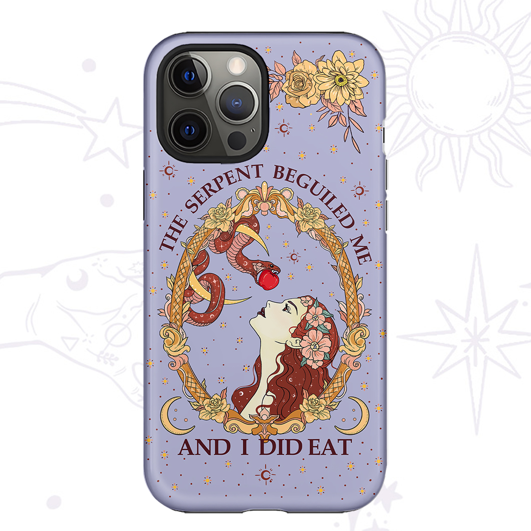 Purplehecate The Serpent Beguiled Me, And I Did Eat Phone Case