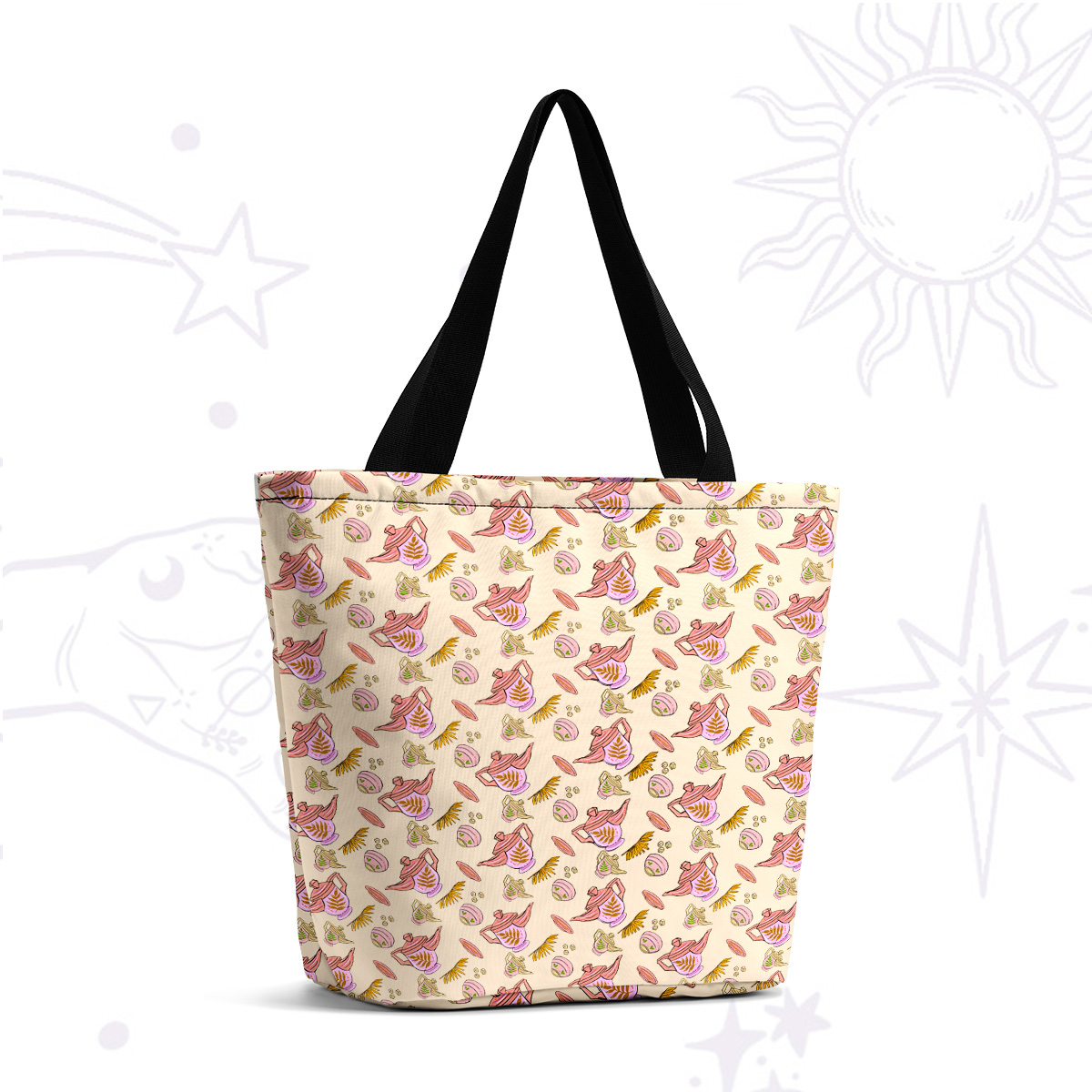 Purplehecate Mystical Teapot Tote Shopping Bag