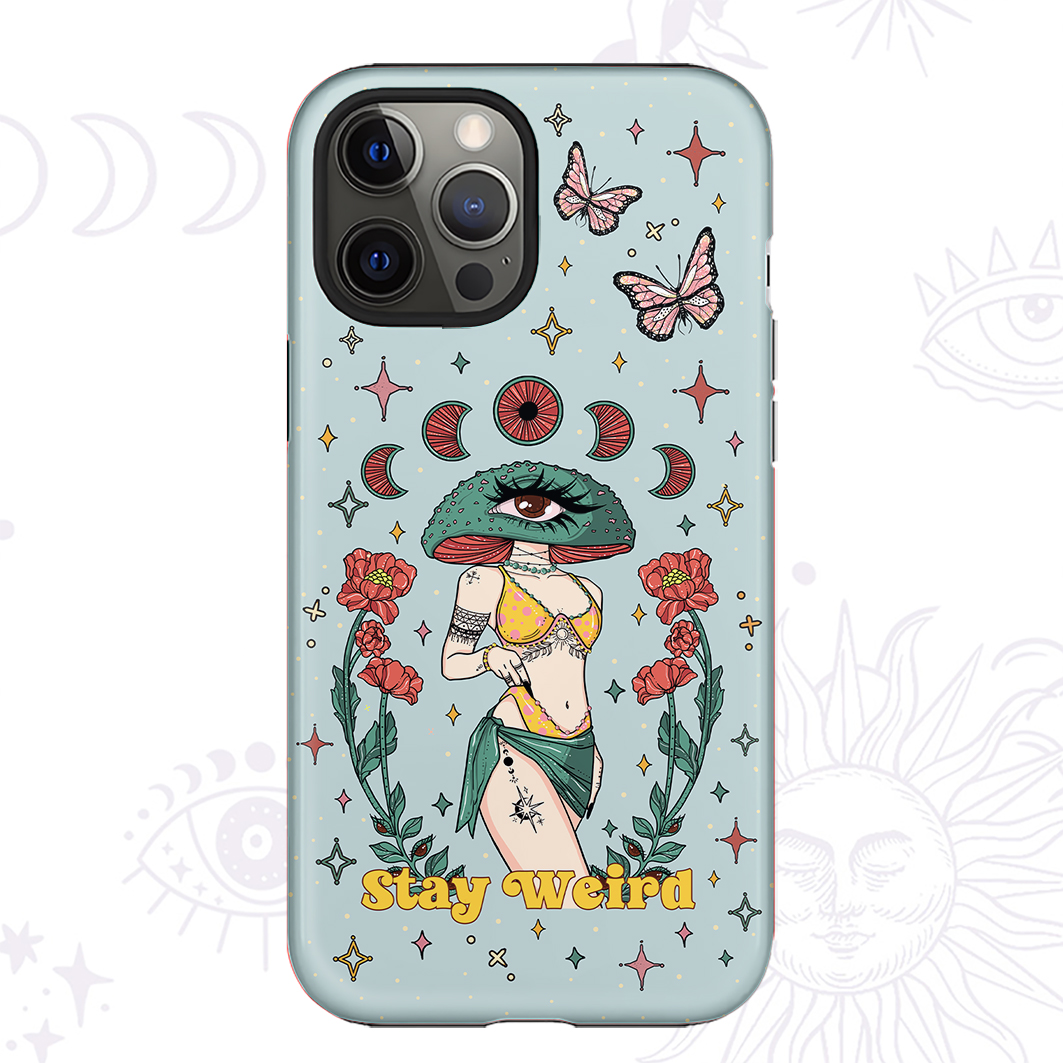 Purplehecate Stay Weird Phone Case