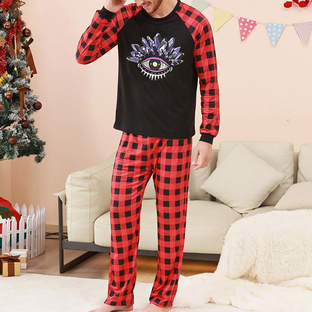 Purplehecate Crystal Eye Christmas Pajamas
